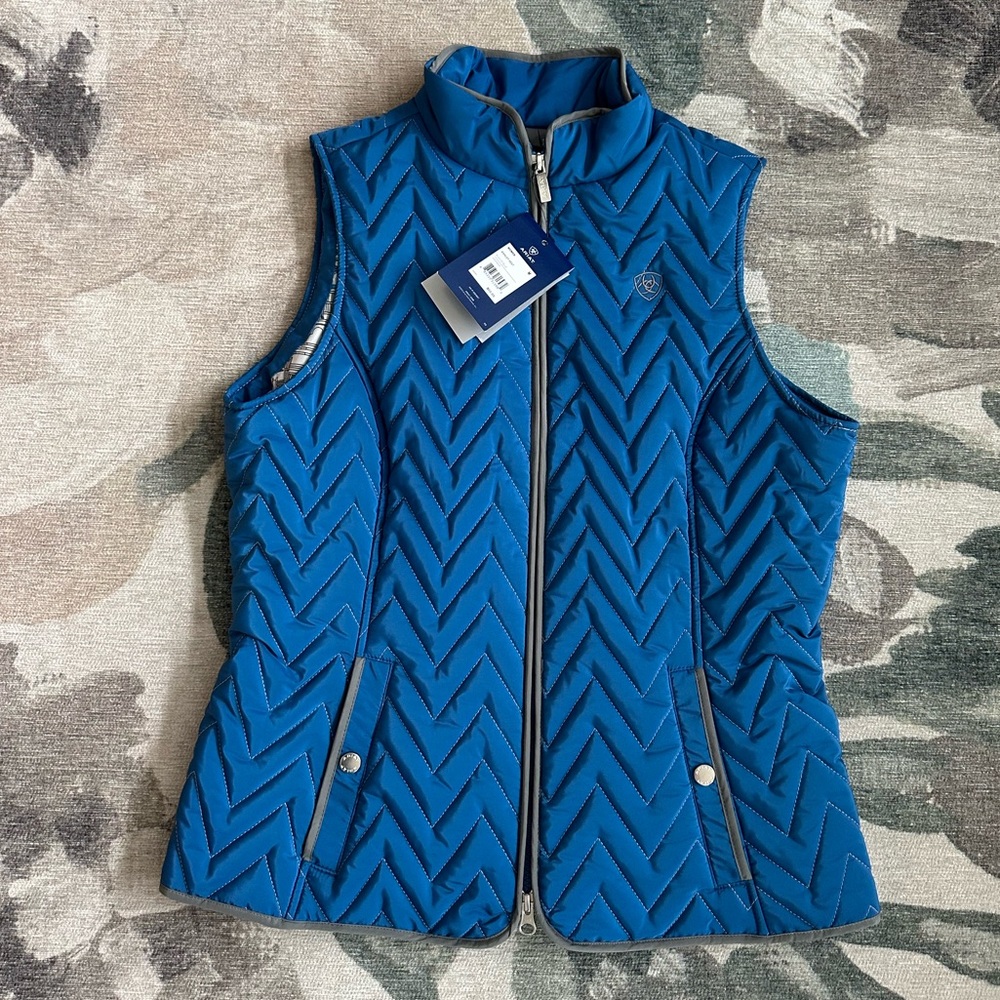 Blue Puffer Vest